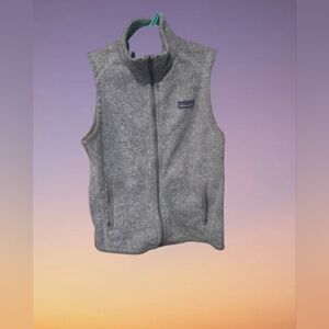 Patagonia Women's Gray Fleece Vest